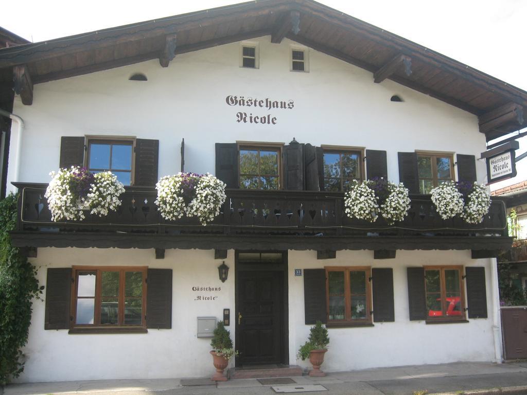 Gaestehaus Nicole Garmisch-Partenkirchen Esterno foto