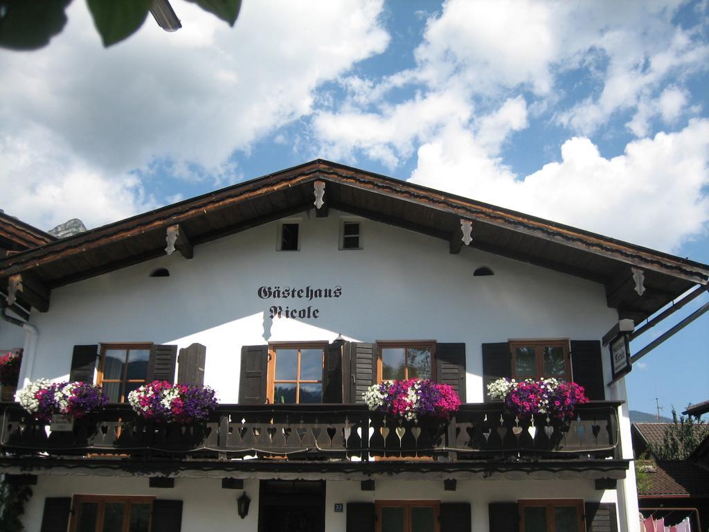 Gaestehaus Nicole Garmisch-Partenkirchen Esterno foto